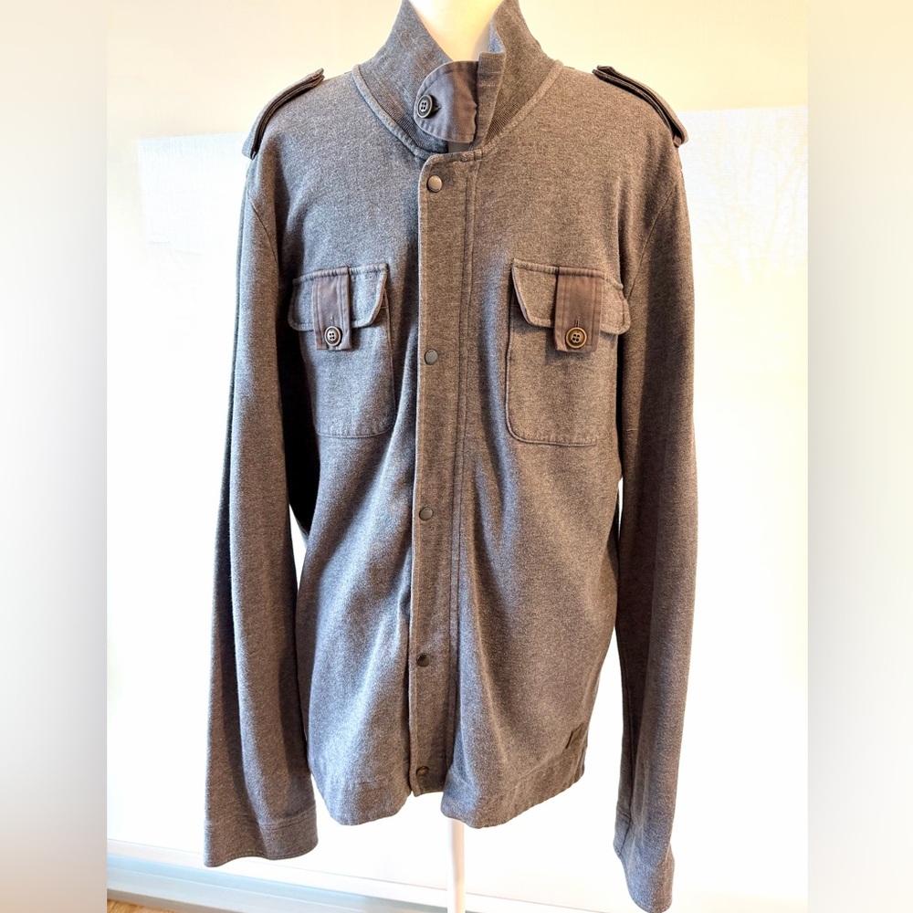 BOSS ORANGE Charcoal Military Jacket